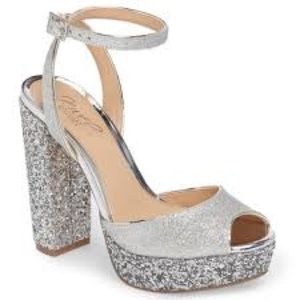 Mark + James Badgley Mischka Belle‎ Zale Platforms Size 6.5